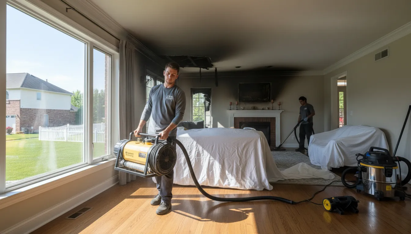 Fire Damage in Lake Zurich